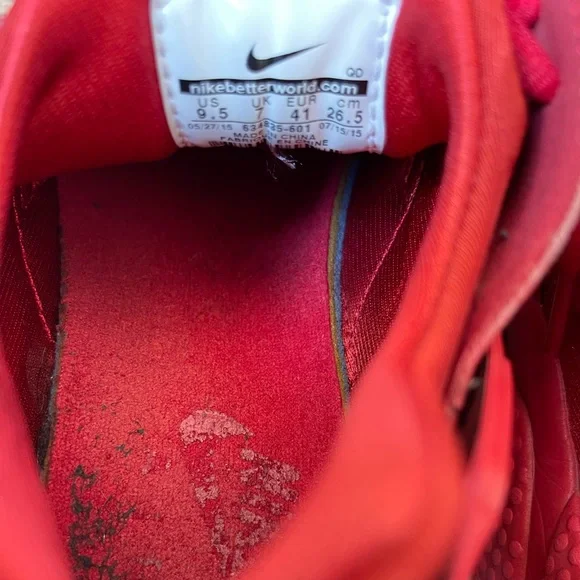 Nike Huarache- Red, Women’s Size 9.5 - Picture 7 of 8